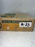 New Women’s Grey Texas Brand Cowboy Boots. 4602 6 M. 19-23
