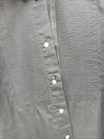 New Women’s Westwater Black Design Button Up Long Sleeve Medium MM-75