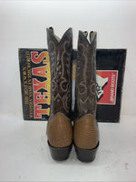 Me Women’s Brown Texas Brand Cowboy Boots. 6121 13 D. 8-64￼