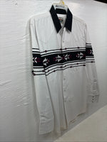 New Men’s Cumberland Western Designed Long Sleeve Pearl Snap Large CC-49
