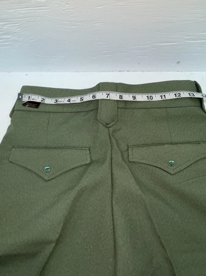 New Vintage Green Dickson Jenkins Polyester Pants #2148 3A-95