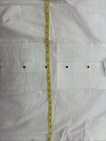 New Classix White Long Sleeve Button Up English Shirt Medium X-91