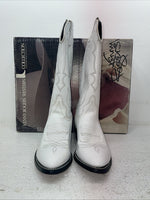 New Men’s White Kenny Roger’s Cowboy Boots. 50507 9 E E. 3-53