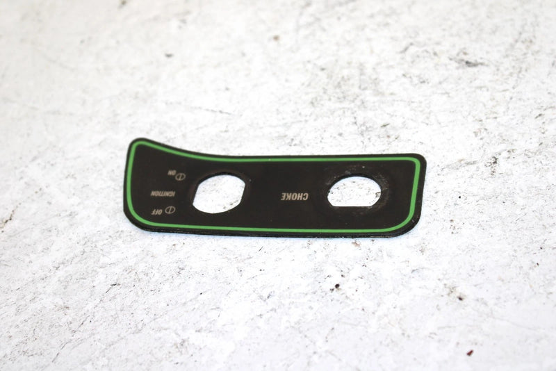 1994 Arctic Cat Ext 580 Oem Right Console Switch Plate 1611-912 SA14