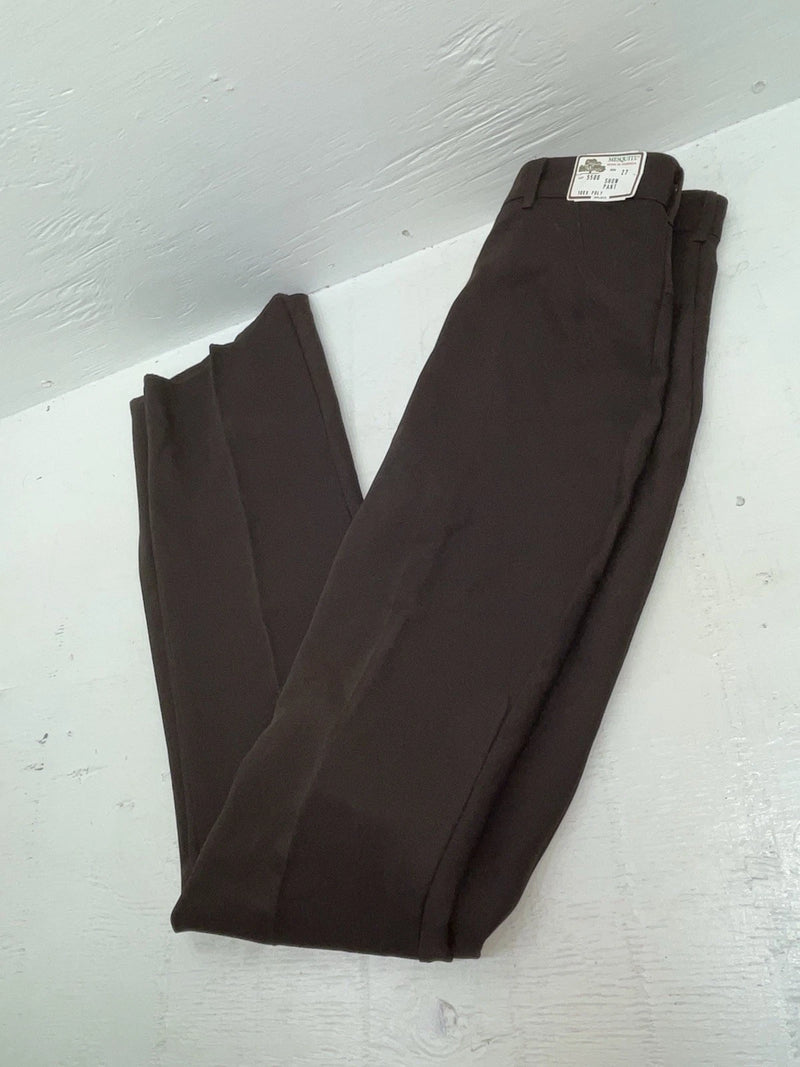 New Vintage Brown Mesquite Polyester Pants #5506 ZZ-86