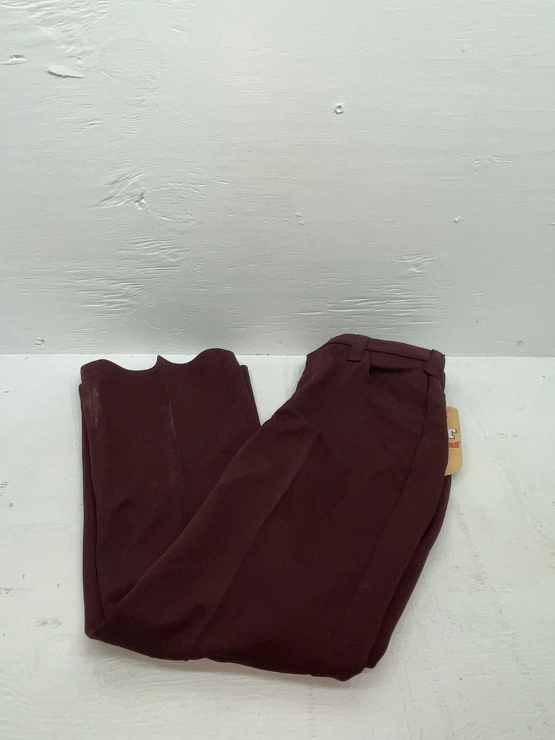 New Vintage Red Lee Polyester Pants #2004061 ZZ-11