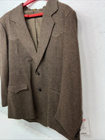 New Men’s Pioneer Wear Brown Suit Jacket 44 #12580 AA-603