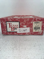 New Youth Brown Lace Up Texas Brand Cowboy Boots. B 1361 3.5 3 1/2 D. 2-170