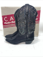 New Women’s Black Capezio Cowboy Boots. L 280 7 M. 18-44