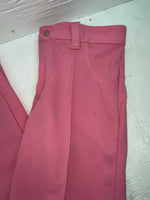 New Vintage Pink Polyester Pants #5450087 XX-21