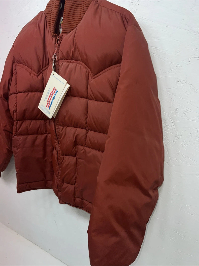 New Women’s Orange Miller Puffer Jacket 38 WW-52