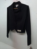 New Women’s Black Dickson Jenkins Short Jacket 14 #7911 WW-80