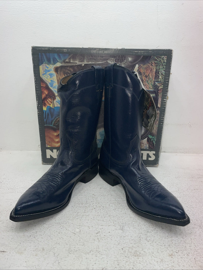 New Men’s Blue Nocona Cowboy Boots. 8050 8 E. 3-148