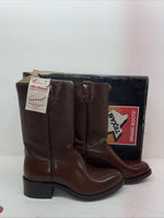 New Men’s Brown Texas Brand Cowboy Boots. 8311 10 D. 6-67