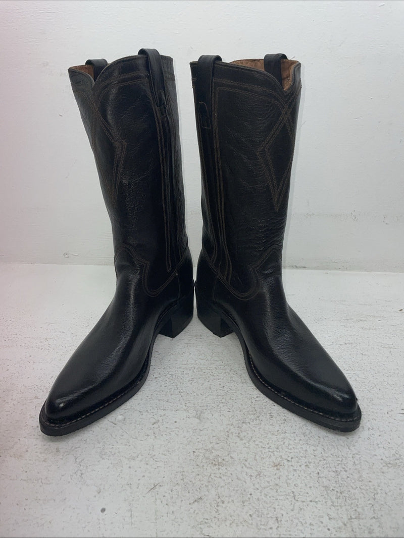 New Men’s Brown Texas Brand Cowboy Boots. 8911 8.5 8 1/2 D. 3-134