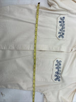New Women’s Rochelle Forest Tan Designed Long Sleeve Button Up Medium YY-85