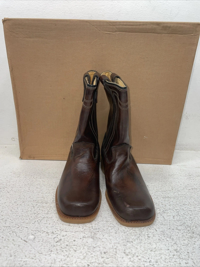 New Kids Brown Rodeo Cowboy Boots. 2511 1.5 1 1/2 D. 23-121