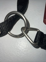 New Tough 1 Black Nylon Halter With Red Hearts Full #50-2031 3C-11