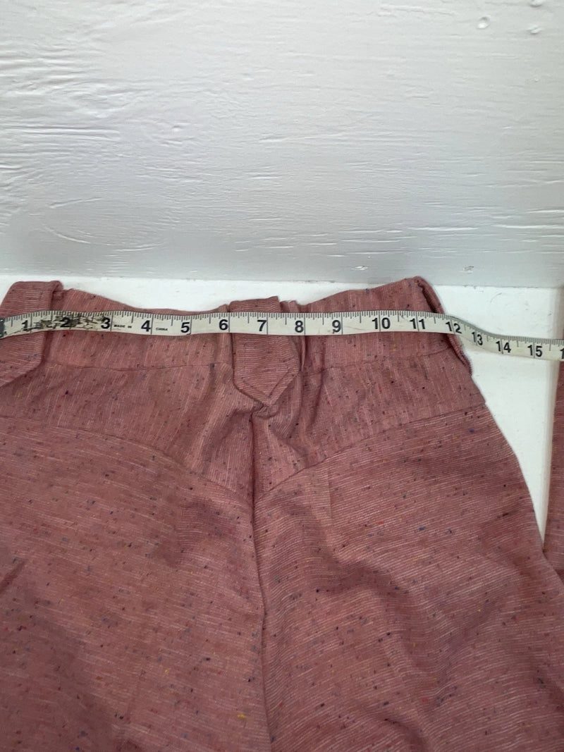 New Vintage Pink Speckled Panhandle Slim Polyester Pants #7402 SS-98