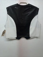 New Women’s Black White 1849 Authentic Ranchwear XXXL Show Vest WW-42