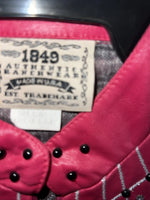 New Women’s 1849 Authentic Ranchwear Pink Western Show Short Jacket XS H-603