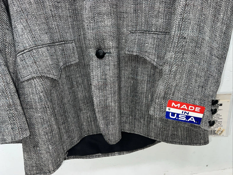 New Men’s Pioneer Wear Grey Suit Jacket 42 #12501 Y-603