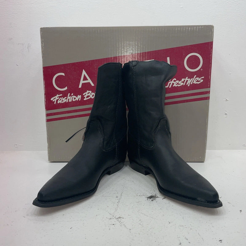 New Women’s Black Capezio Cowboy Boots. L 870 10 M. 17-111