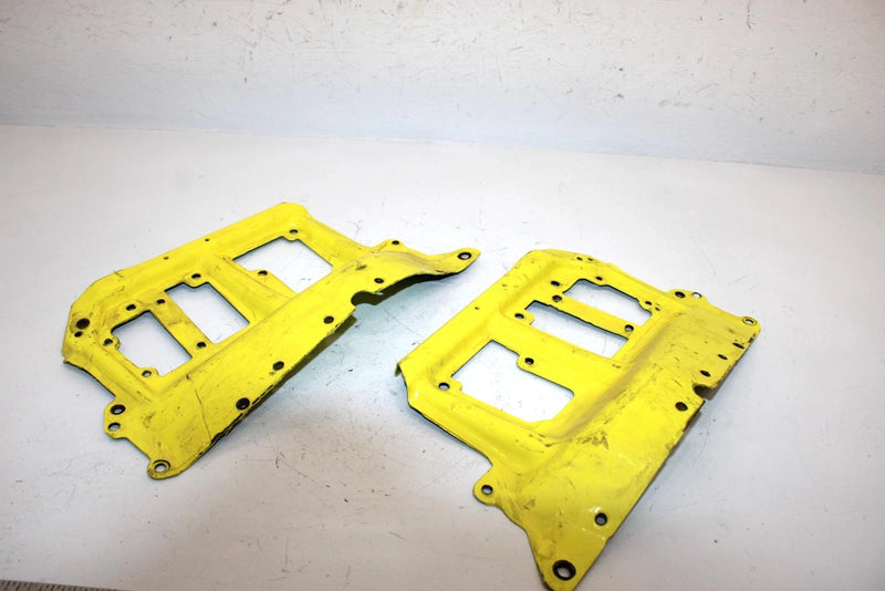 18 Ski-doo Mxz X 600r E-tec Oem Footrest Reinforcement Pair 518328456 SSS1