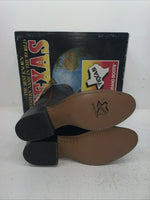 New Men’s Black Texas Brand Cowboy Boots. 5300 9 D. 5-51