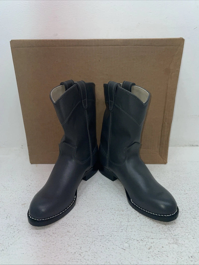 New Women’s Gray Bronco Cowboy Boots. B 1502 4 D. 2-66
