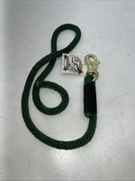 New Tough 1 Green 4” Poly Draft Lead Rope #51-3010 M-510