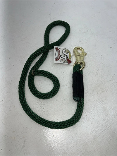 New Tough 1 Green 4” Poly Draft Lead Rope #51-3010 M-510