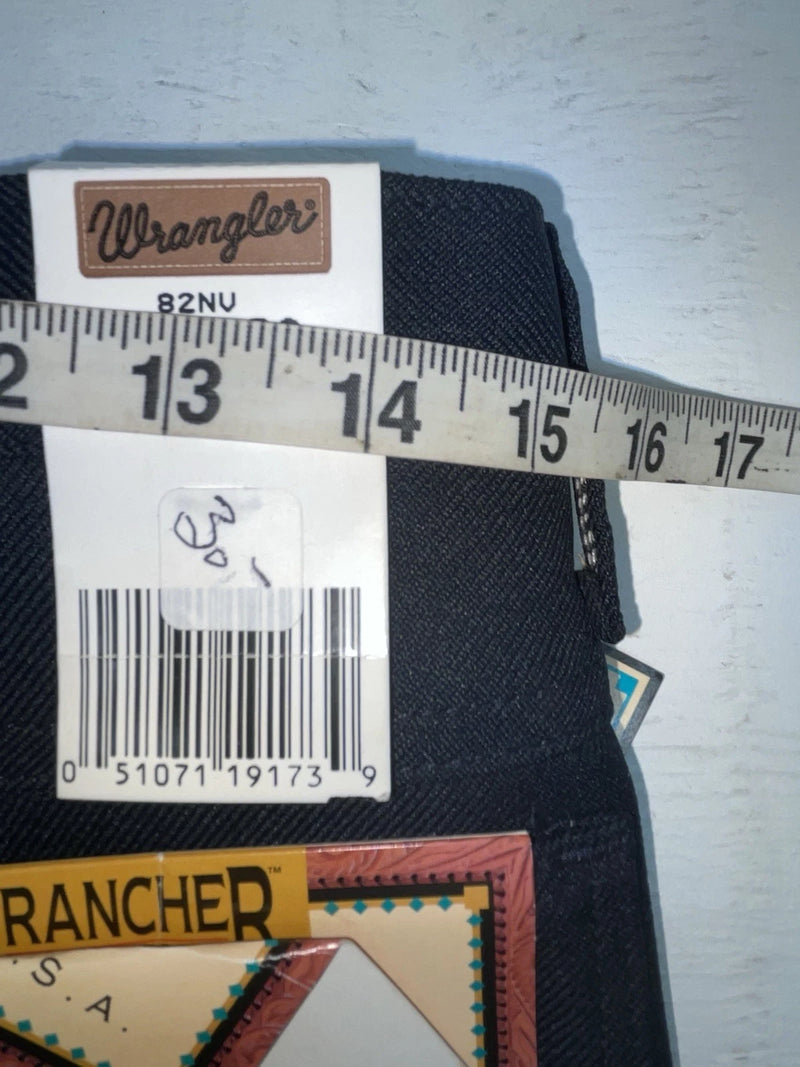 New Vintage Blue Wrangler Polyester Pants #82NU SS-20