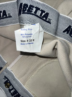 New Women’s Tan ABETTA knee Patch English Breeches. 32 R 912GYR32 C-30