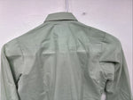 New Women’s Karman Green Long Sleeve Pearl Snap Size 8 YY-23