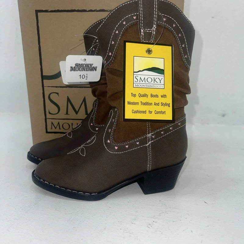 New Children’s Smoky Mountain Cowboy Boots. 1122c 10.5 10 1/2 D. 24-58