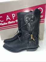 New Women’s Black Capezio Cowboy Boots. L 870  6.5 6 1/2 M. 19-92