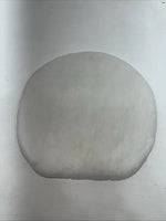 New Tough 1 White Wool Saddle Seat Cover #30-1001 PP-15