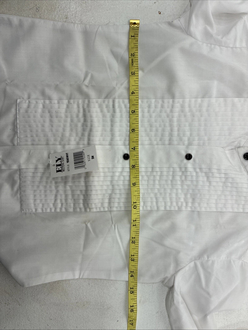 New Kids ELY Tuxedo White Long Sleeve Button Up Size Small 6-8 YY-27