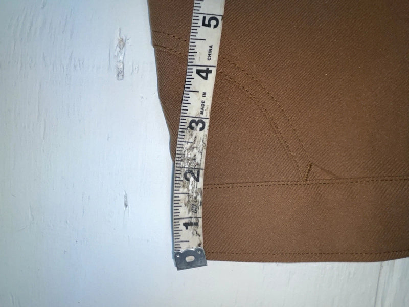 New Vintage Brown Dickson Jenkins Polyester Pants #5515 OO-83