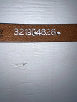 New Brown Genuine Leather Nocona Pendent 28” Belt #321904828 NN-3