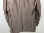 New Circle S Brown Suit Jacket 42L #25832 T-604
