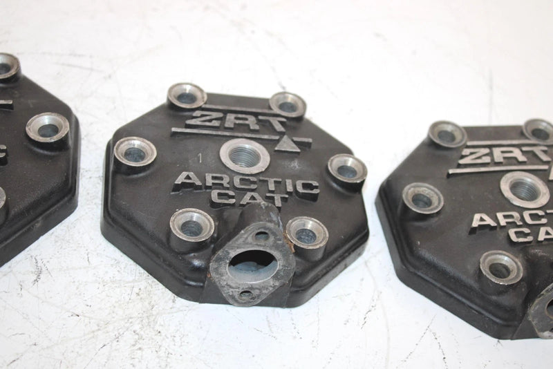 97 Arctic Cat Zrt 600 Oem Cylinder Head Set Of 3 3004-771 SA15