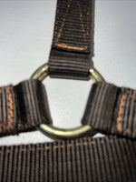 New ABetta Brown Nylon Colt/Cobb Web Halter #238523 3C-8