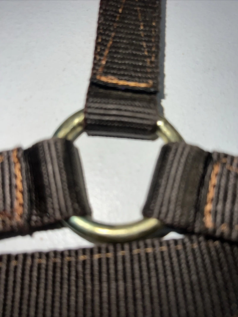 New ABetta Brown Nylon Colt/Cobb Web Halter #238523 3C-8