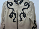 New 1849 Authentic Ranchwear Tan Long Sleeve Short Show Jacket XS WW-79
