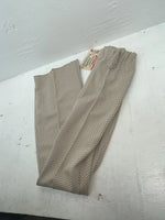 New Vintage Brown Knitted Rockmount Polyester Pants #3849 XX-10