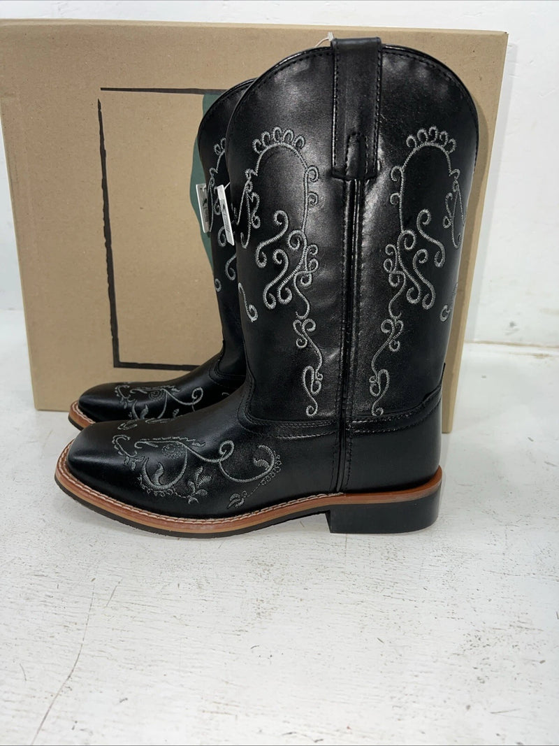New Women’s Black Smoky Mountain Cowboy Boots. 6843 7 M. 18-43