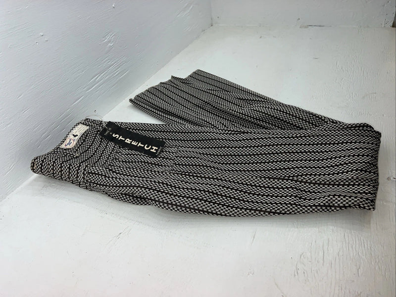 New Vintage Panhandle Slim Brown White Checkered Pants #8042 NN-148