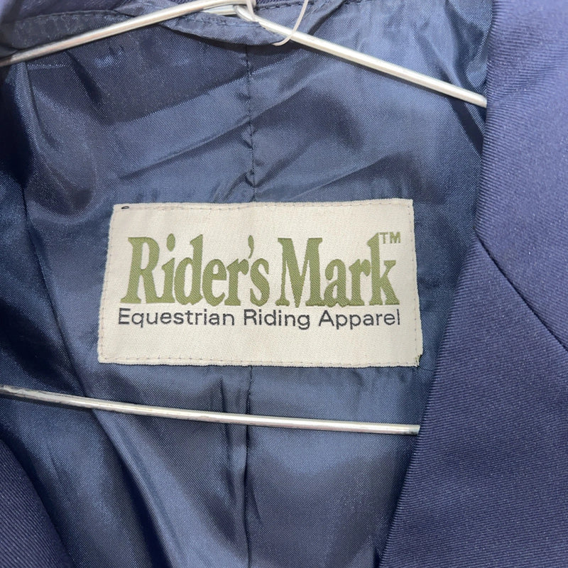 New Women’s Riders Mark Blue Riding Coat 14R #23-37000 LL-610